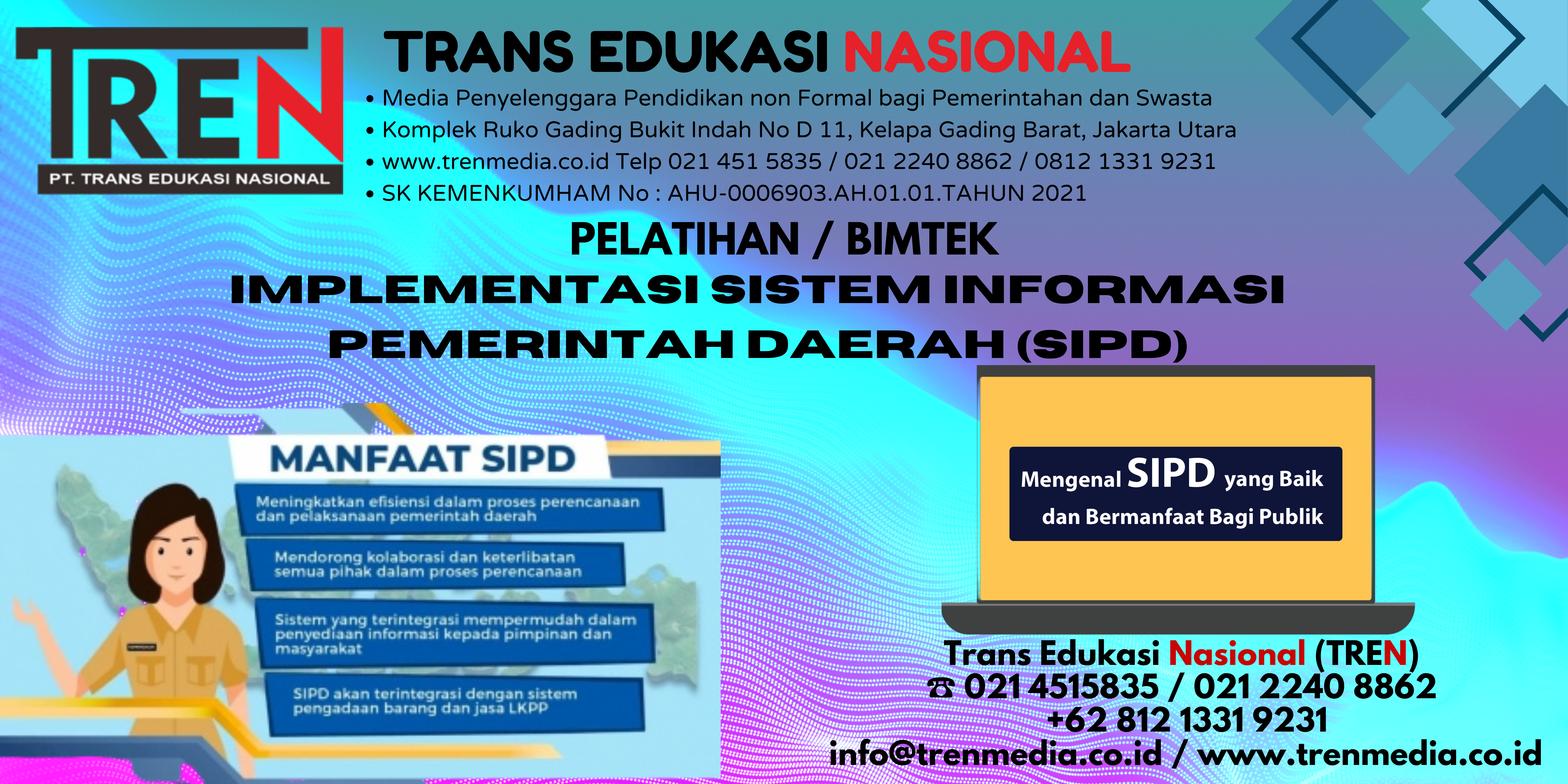 Pelatihan Implementasi Sistem Informasi Pemerintah Daerah