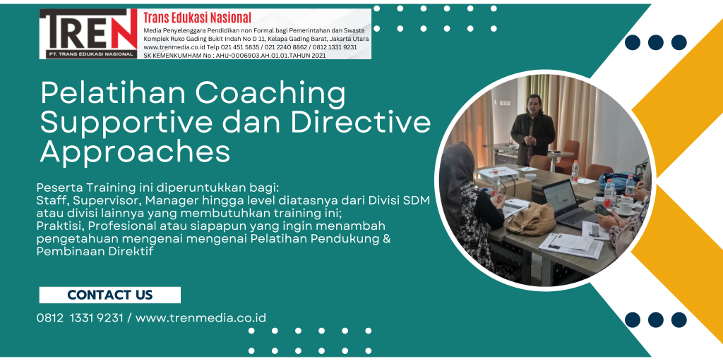 Pelatihan Coaching Supportive dan Directive Approaches