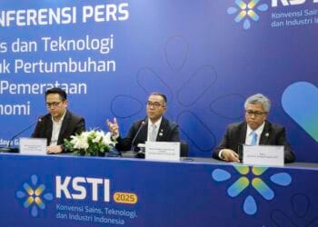Konvensi KSTI 2025 di Bandung menyatukan lebih dari 2.000 peneliti, rektor, dan pelaku industri untuk memformulasikan roadmap riset dan inovasi nasional sebagai tonggak perjuangan menuju Indonesia Emas 2045. Dok. KSTI 2025