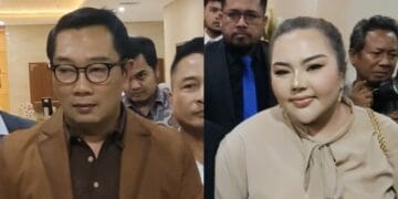 Ridwan Kamil usai menjalani tes DNA di Bareskrim Polri; momen ini ikonik dan relevan dengan pengumuman hari ini. (Sumber: Media Indonesia)