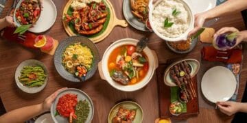 Restoran Seribu Rasa resmi hadir di Arena Lakeside Kemayoran per 16 Agustus 2025, menyuguhkan kuliner Nusantara dan Asia Tenggara dengan atmosfer modern, privasi nyaman, dan pemandangan danau yang menenangkan. -Ilustrasi(Dok Seribu Rasa)