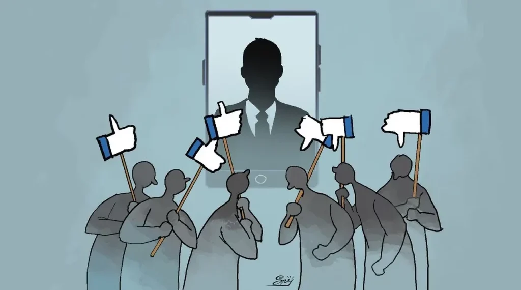 Ilustrasi Fenomena Buzzer (Sumber: Detik.com)