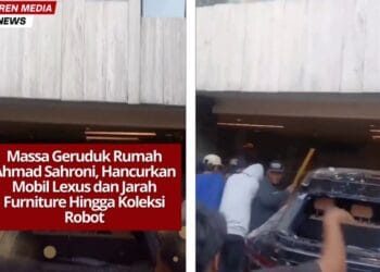 Massa emosi geruduk rumah Anggota DPR Ahmad Sahroni di Tanjung Priok, merusak mobil Lexus dan menjarah koleksi action figure Iron Man. Barang mewah, mulai tas branded, jam mahal hingga valuta asing juga digondol.