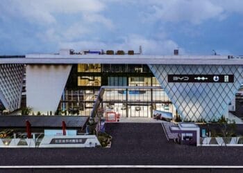 Ilustrasi wahana ekshibisi BYD untuk pecinta otomotif, memperlihatkan area off-road bertekstur pasir serta wahana uji kendaraan di medan ekstrem—menyajikan sensasi mengemudi tak biasa. (Sumber: Detik.com)