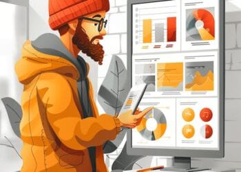 Ilustrasi pengembang game sedang bekerja sambil dibantu oleh AI—mewakili tren penggunaan agen AI dalam pengembangan game modern. (Sumber: Freepik)