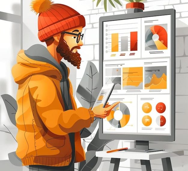 Ilustrasi pengembang game sedang bekerja sambil dibantu oleh AI—mewakili tren penggunaan agen AI dalam pengembangan game modern. (Sumber: Freepik)