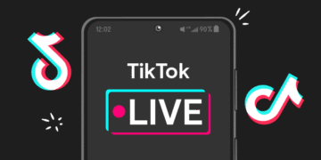 Logo TikTok yang ikonik, digunakan untuk menandai berkurangnya fitur yang tersedia, termasuk live, selama periode penangguhan di Indonesia. (Sumber: Bark.us)