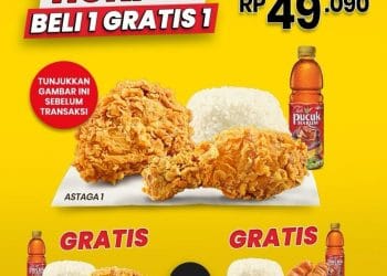 Promo CFC Paket Astaga. (Sumber: Instagram)