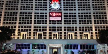 Ilustrasi gedung KPU RI di Jakarta. (Sumber: KOMPAS.com / VITORIO MANTALEAN)