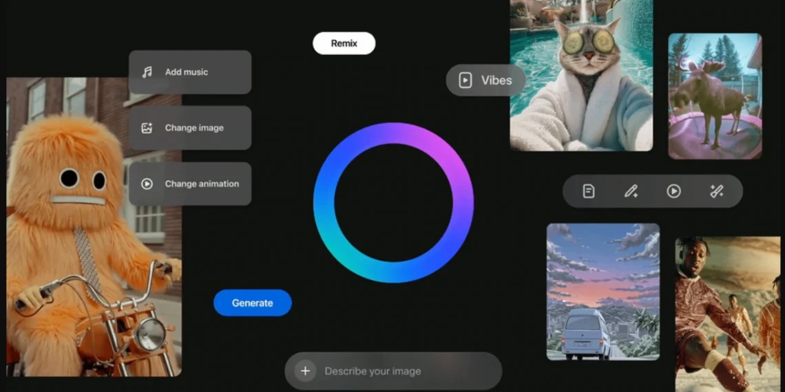 Meta meluncurkan “Vibes”, feed video pendek berbasis AI di aplikasi Meta AI. Pelajari fitur, reaksi publik, dan konsep konten yang dihadirkan dalam pembaharuan ini. Foto: androidheadlines