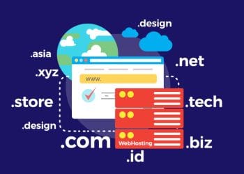 Ilustrasi penggunaan domain .id dan tren pertumbuhan digital. (Sumber: dnetprovider.id)