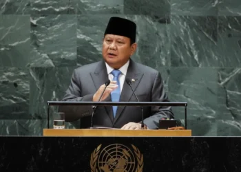 Mikrofon Presiden Prabowo mati saat pidato di Sidang Majelis Umum PBB karena pidato melebihi batas waktu lima menit, demikian penjelasan Kemlu RI. Foto: Istimewa