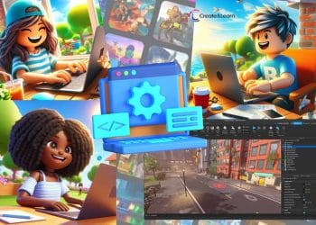 Roblox kini digunakan sebagai ekstrakurikuler di SMP Solo. Dengan Roblox Studio siswa belajar coding dasar, kreativitas membangun dunia virtual, serta kerja tim yang mendukung literasi digital dan kreativitas anak. Foto: create-learn.us