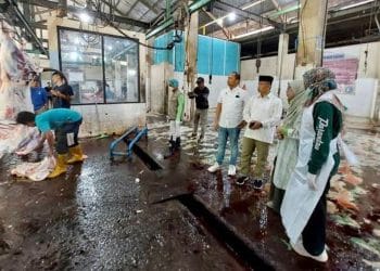 Pemerintah Kota Depok mengancam menutup kandang dan rumah potong hewan di Tapos karena limbahnya mencemari dua setu sekaligus. (Sumber: republika.co.id)