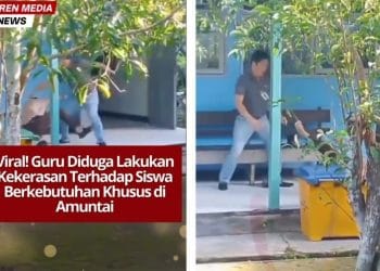 Video guru diduga melakukan kekerasan terhadap siswa berkebutuhan khusus di Amuntai, Kalimantan Selatan, viral dan menuai kecaman warganet.