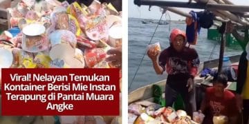 Viral nelayan temukan kontainer berisi mie instan terapung di Pantai Muara Angke, Jakarta Utara. Video di Facebook bikin heboh netizen dengan komentar beragam.