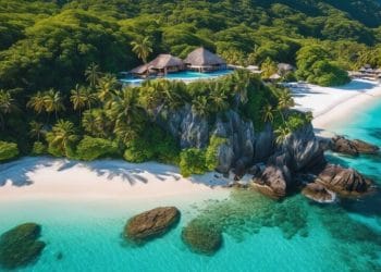 Panorama eksotis sebuah semenanjung tropis yang memancarkan suasana tenang dan alami — sumber: realjourneytravels.com