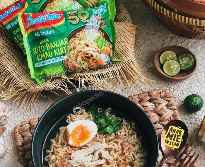 Taiwan Temukan Bahan Berbahaya pada Indomie Soto Banjar Limau Kuit Ilustrasi bungkus mi instan Indomie Soto Banjar Limau Kuit, varian yang dilaporkan mengandung residu etilen oksida. (Sumber: Lazada)