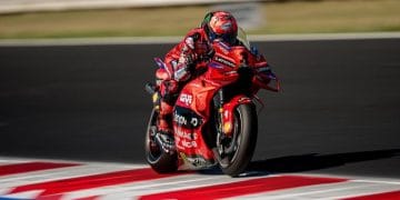 Francesco “Pecco” Bagnaia saat berlaga di MotoGP San Marino 2024 di Sirkuit Misano. (Sumber: dok. Ducati Via DetikSport)
