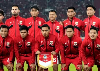 Skuad Timnas Indonesia U-23 berpose sebelum pertandingan resmi. (Sumber: Detiksumsel.com)