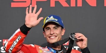 Marc Marquez akan disambut khusus di Jakarta dan Lombok oleh InJourney sebagai juara dunia menjelang MotoGP Mandalika. (Sumber: TOSHIFUMI KITAMURA/AFP)