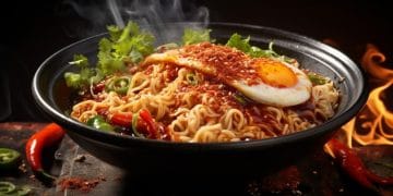 Mi instan memang lezat dan praktis, tetapi beberapa campuran makanan bisa membuatnya berisiko bagi kesehatan. Ketahui apa saja bahan tambahan yang sebaiknya dihindari agar tubuh tetap sehat. Foto: Freepik