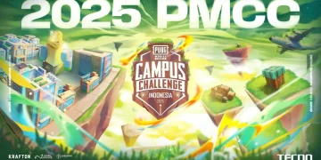 Banner resmi turnamen PUBG Mobile Campus Challenge Indonesia (PMCC) 2025. (Sumber: PMCC)