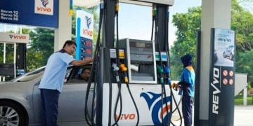 SPBU Vivo akhirnya menyetujui pembelian BBM dari Pertamina melalui skema bisnis ke bisnis (B2B). Model base fuel menjadi inti dari kesepakatan baru ini untuk menjaga pasokan dan stabilitas harga. (Sumber foto: katadata.co.id)