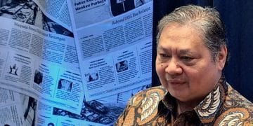 Airlangga Hartarto menyebut ekonomi digital Indonesia kini tangguh berkat keberhasilan QRIS. RI disebut tak takut lagi terhadap ancaman tarif internasional. (Foto: Argya D. Maheswara/kumparan)