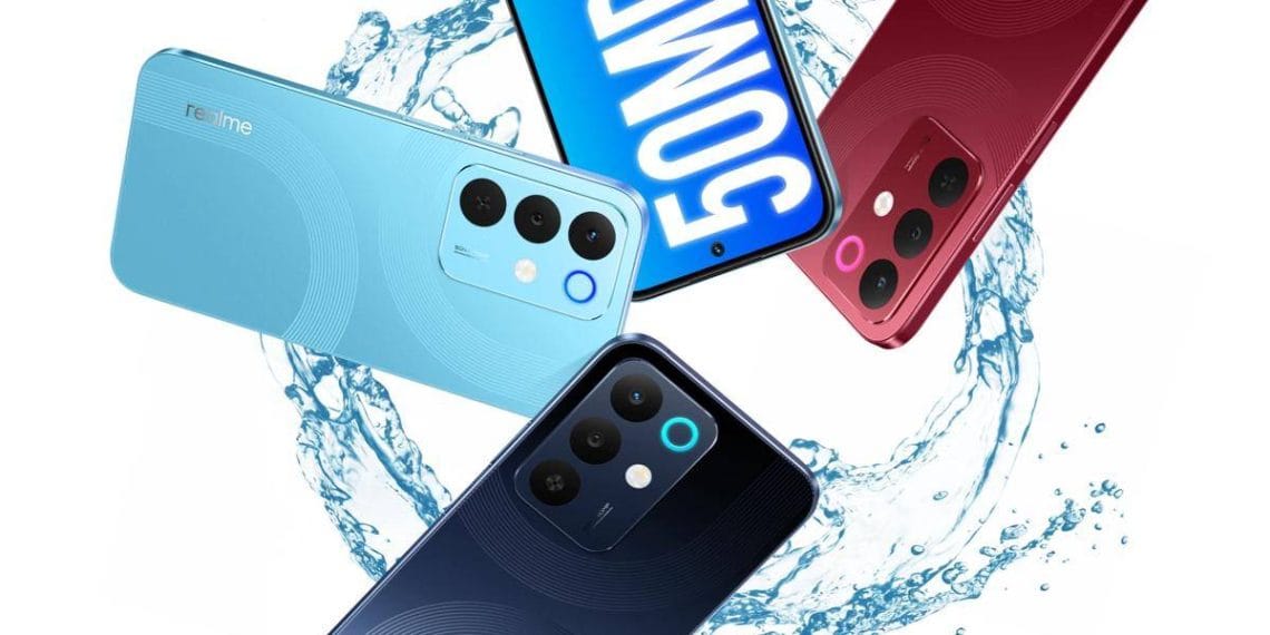 Realme 15x 5G resmi meluncur dengan baterai 7000 mAh, proteksi IP69 Pro, dan kamera tajam. (Sumber: Realme.com VIa IDN TIMES)
