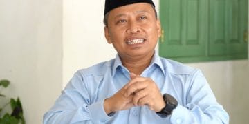 Wali Kota Depok Supian Suri mewajibkan ASN berolahraga setiap Jumat pukul 07.00-09.00 WIB untuk meningkatkan kesehatan dan kinerja pelayanan publik. (Foto: KOMPAS/DINDA AULIA RAMADHANTY)