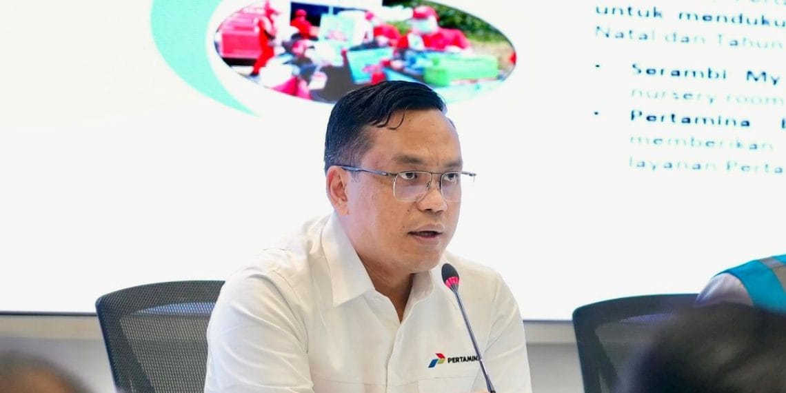 Dirut Pertamina tegaskan tidak cari untung dari SPBU swasta yang alami kelangkaan BBM. Harga BBM Pertamina juga tidak naik. (Foto: Dok. Pertamina).