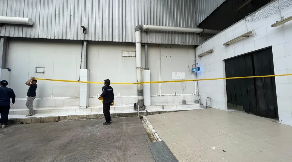 Diduga sumber radioaktif di kawasan industri modern cikande. (Foto: Kompas.com)