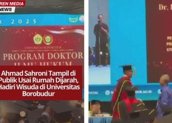 Usai rumahnya dijarah, politikus Ahmad Sahroni kembali muncul di publik. Ia menghadiri wisuda Universitas Borobudur dan tetap aktif dalam kegiatan penting.
