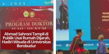 Usai rumahnya dijarah, politikus Ahmad Sahroni kembali muncul di publik. Ia menghadiri wisuda Universitas Borobudur dan tetap aktif dalam kegiatan penting.
