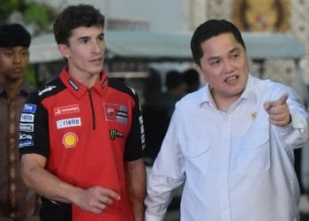 Marquez mengaku senang bisa kembali ke Indonesia usai juara dunia, siap menghadapi tantangan di Sirkuit Mandalika. (Sumber: Dok. Kemenpora)