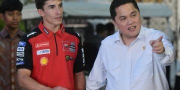 Marquez mengaku senang bisa kembali ke Indonesia usai juara dunia, siap menghadapi tantangan di Sirkuit Mandalika. (Sumber: Dok. Kemenpora)