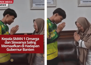 Kepala SMAN 1 Cimarga dan siswanya akhirnya saling memaafkan di hadapan Gubernur Banten Andra Soni setelah insiden yang sempat viral di media sosial.