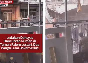 Ledakan gas mengguncang Taman Palem Lestari, Cengkareng. Dua warga luka bakar 70 persen dan rumah hancur akibat ledakan hebat siang tadi.