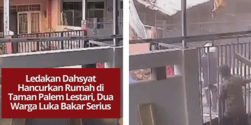 Ledakan gas mengguncang Taman Palem Lestari, Cengkareng. Dua warga luka bakar 70 persen dan rumah hancur akibat ledakan hebat siang tadi.