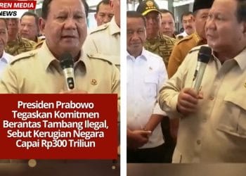 Presiden Prabowo menegaskan komitmen pemberantasan tambang ilegal di Indonesia. Kerugian negara akibat praktik ilegal mencapai Rp300 triliun.