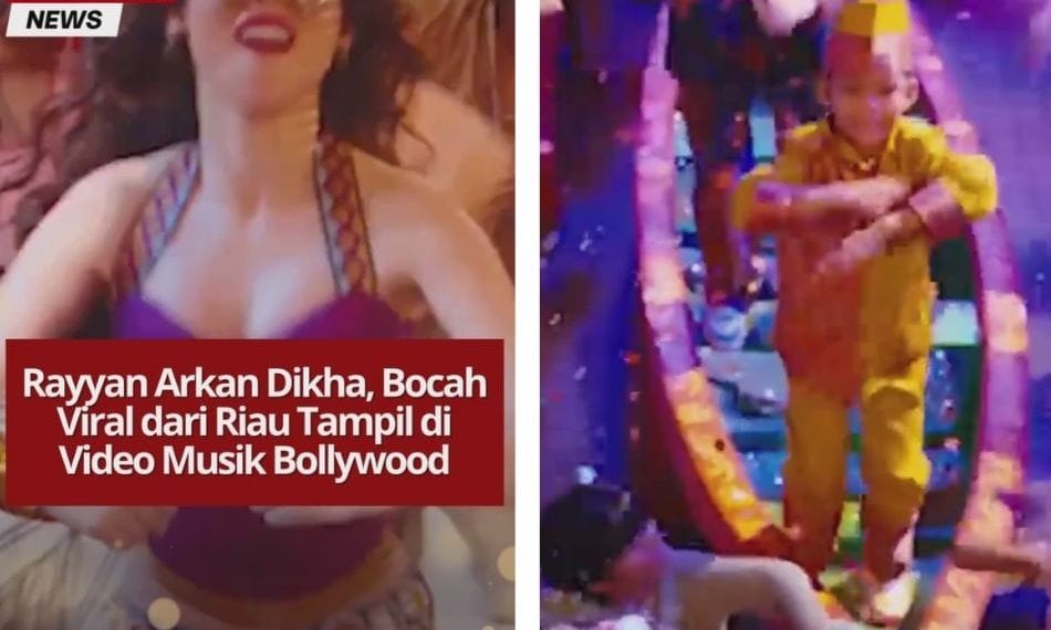 Rayyan Arkan Dikha, Bocah Viral dari Riau Tampil di Video Musik Bollywood Bocah viral asal Riau, Rayyan Arkan Dikha, tampil di video musik Bollywood “Aura Farming” bersama Zahrah S Khan di bawah label T-Series.