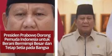 Presiden Prabowo ajak pemuda Indonesia untuk jujur, berani, dan setia pada bangsa serta tidak takut bermimpi besar demi masa depan Indonesia.
