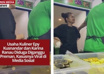 Usaha kuliner Epy Kusnandar dan Karina Ranau diganggu oknum diduga preman. Karina tegaskan akan menempuh jalur hukum agar kejadian tak terulang.