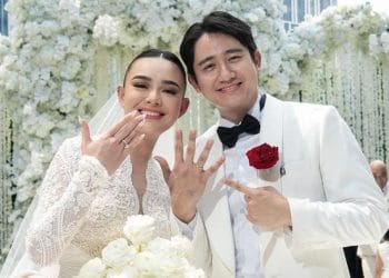 Suvenir pernikahan Amanda Manopo dan Kenny Austin jadi sorotan publik karena berisi barang mewah seperti televisi dan logam mulia. (Foto: Instagram @rollmoments)