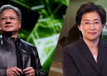 Jensen Huang dan Lisa Su, dua pemimpin raksasa chip Nvidia dan AMD, ternyata memiliki hubungan keluarga. Simak kisah menarik di balik persaingan mereka. (Foto: wccftech.com)