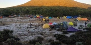 Banyak pendaki buang sampah sembarangan, Gunung Gede Pangrango ditutup sementara untuk pembersihan dan perbaikan sistem pendakian. (Foto: Kompas.com/Dok APGI: Ade Wahyudi)