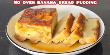 Banana Bread Pudding. (Foto; Youtube / Cooking With Hel)