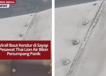 Video baut kendur di sayap pesawat Thai Lion Air viral di media sosial, bikin penumpang panik. Maskapai lakukan pengecekan untuk pastikan keselamatan.