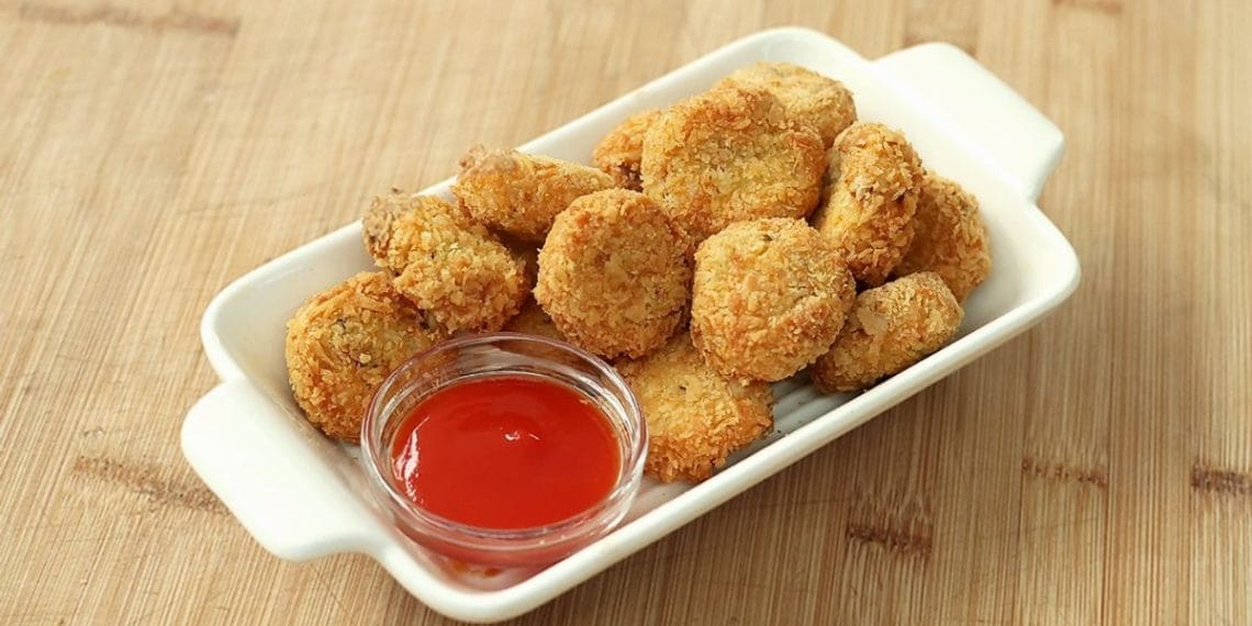 Nugget tempe homemade praktis dan gurih, cocok jadi camilan sehat keluarga. Cara buatnya mudah, rasanya dijamin nagih. (Sumber: Cookpad)